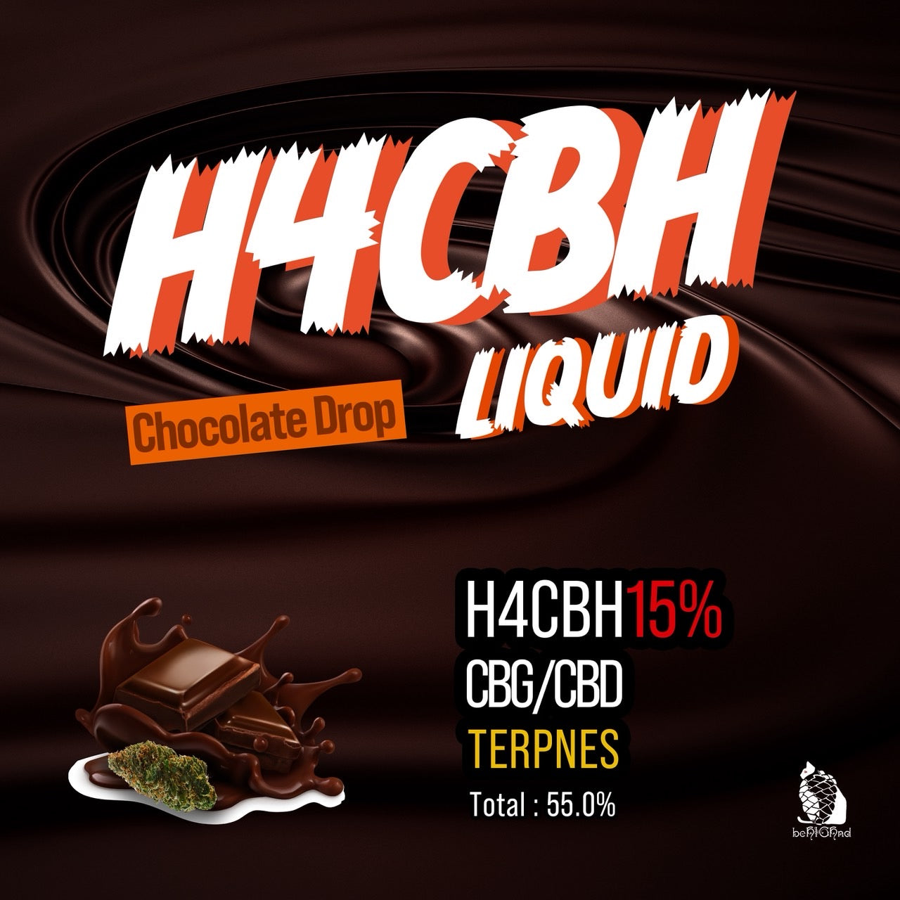 -H4CBH 15% Liquid 1ml 【Chocolate Drop】