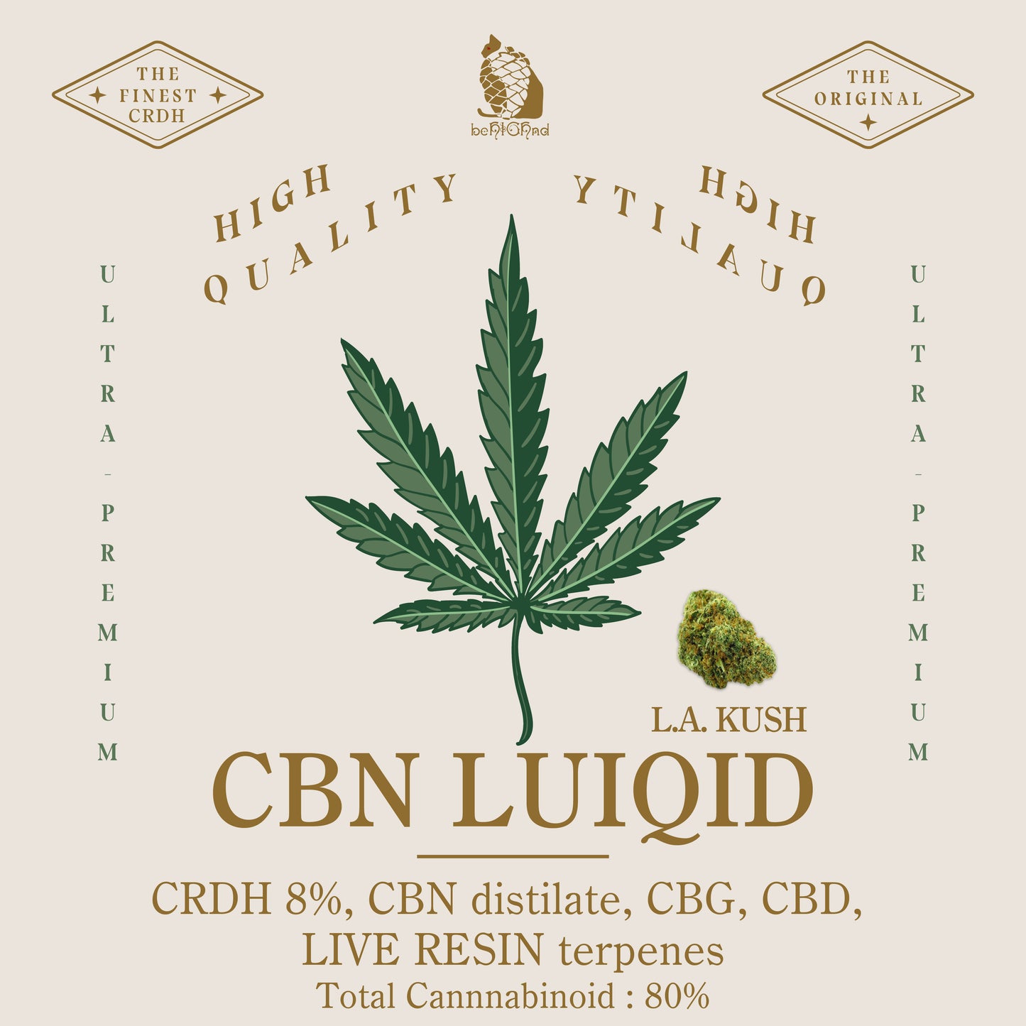 CBN Liquid 1ml L.A KUSH