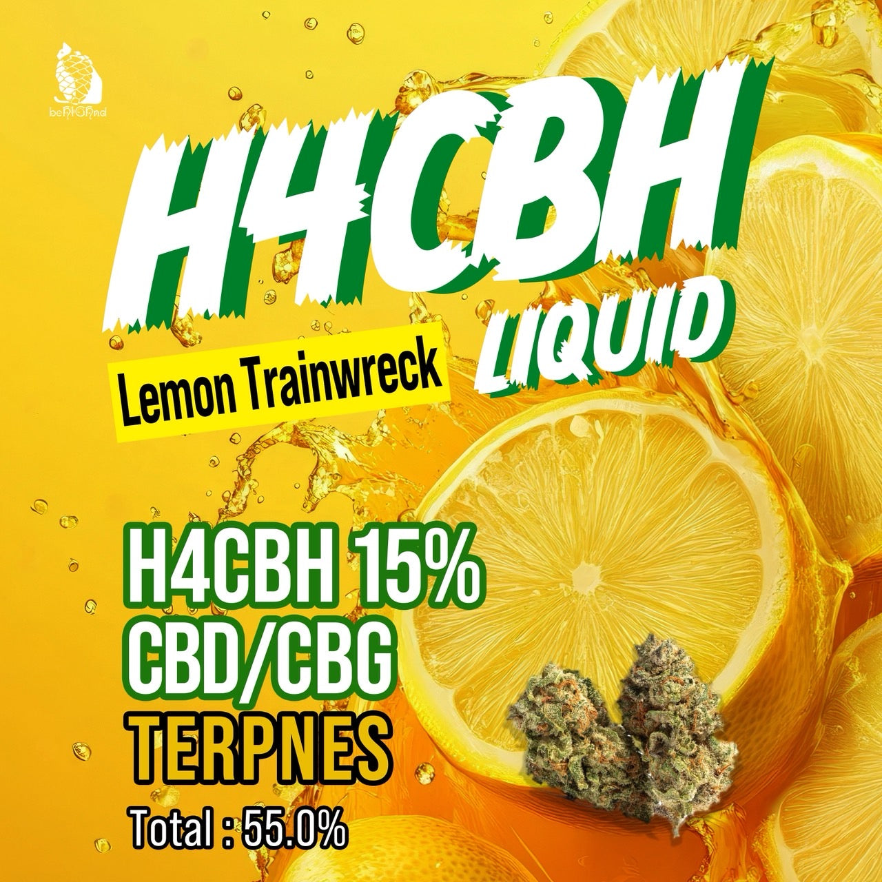 -H4CBH 15% Liquid 1ml 【Lemon Trainwreck】