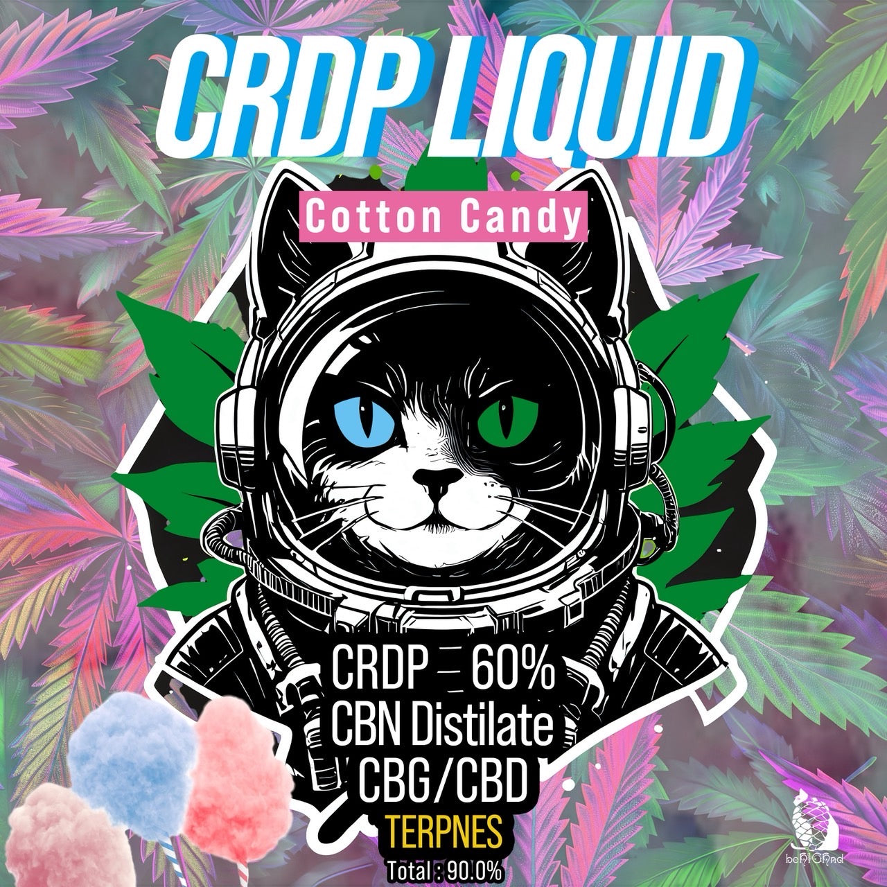 -CRDP Liquid 1ml Cotton Candy