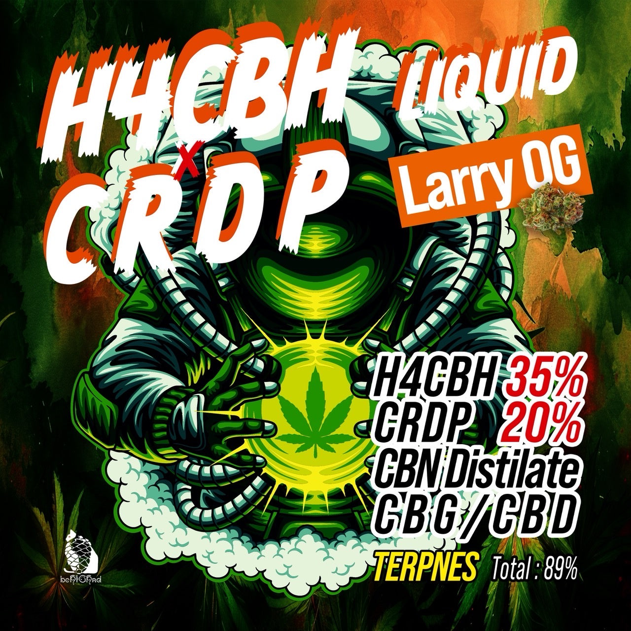 - H4CBH35%×CRDP20% Liquid 1ml Larry OG