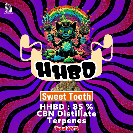 - HHBD 85% Liquid 1ml 【Sweet Tooth】
