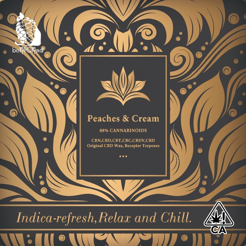 -Premium CBN Liquid 1ml Blueberry Cookies / Peaches and Cream 2本セット