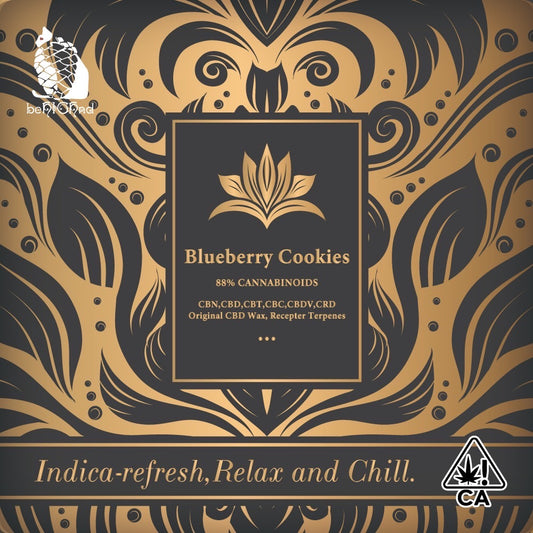 -Premium CBN Liquid 1ml Blueberry Cookies / Peaches and Cream 2本セット