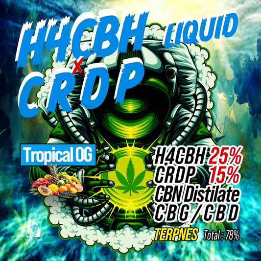 - H4CBH20%×CRDP15% Liquid 1ml Tropical OG